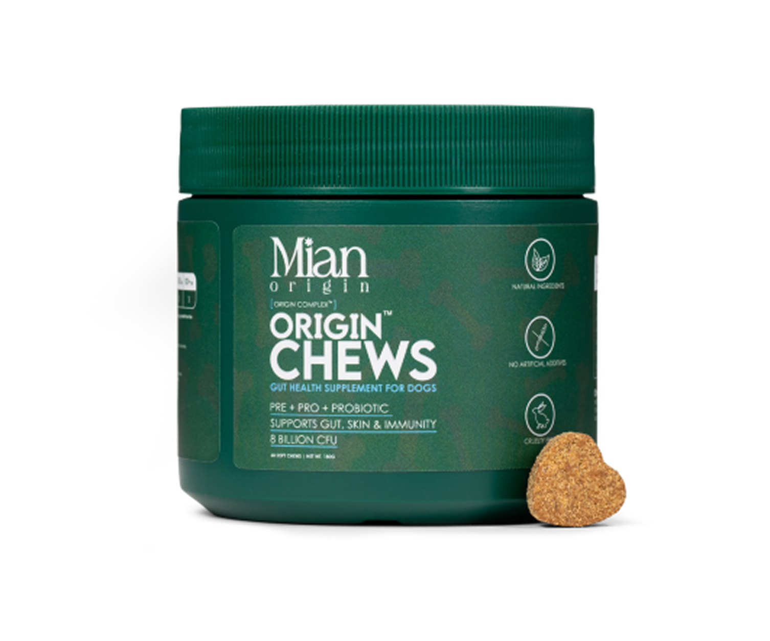 Product jar and chews